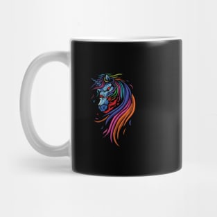 Halloween Zombie Unicorn Mug